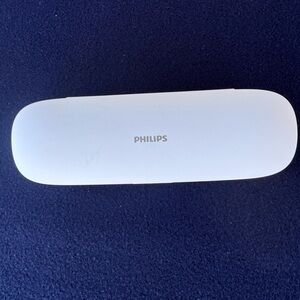 Philips Electric Toothbrush EMPTY Travel Case Replacement Case Only WHITE